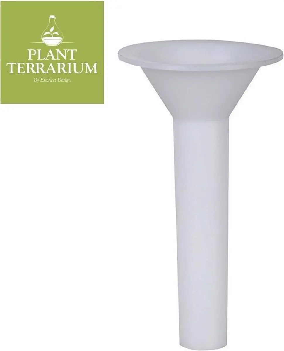 Esschert Design Terrarium Trechter - Wit