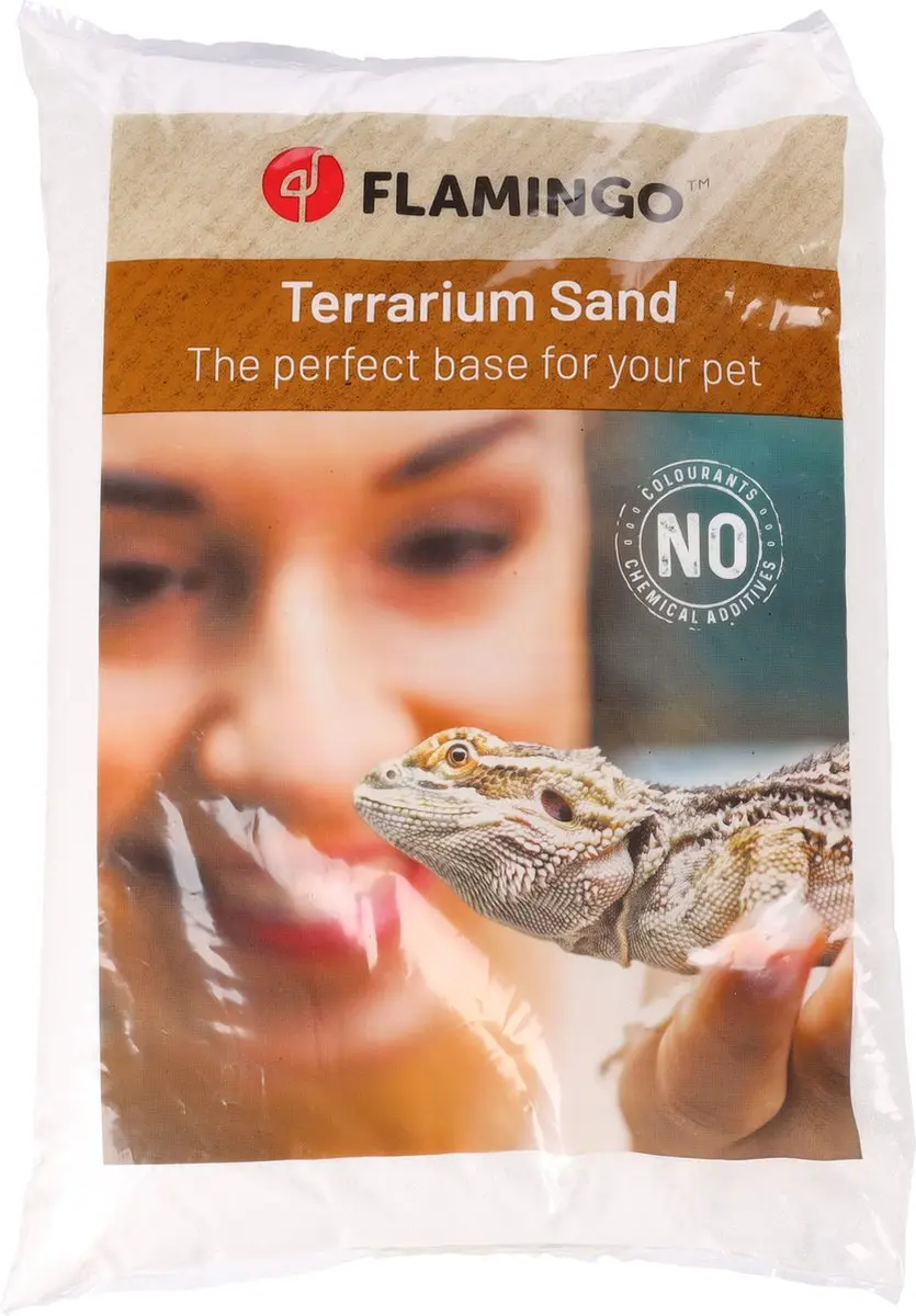 Flamingo Terrarium Zand Glacier - 4 kg