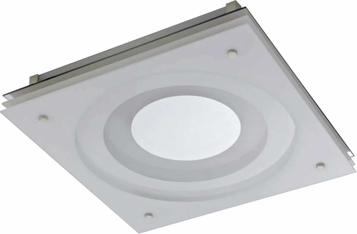 Eglo Plafondlamp Metaal Wit Satin