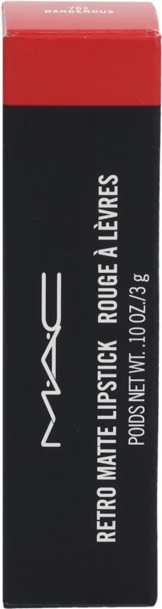 MAC Retro Matte Lipstick 702 Dangerous - Rood