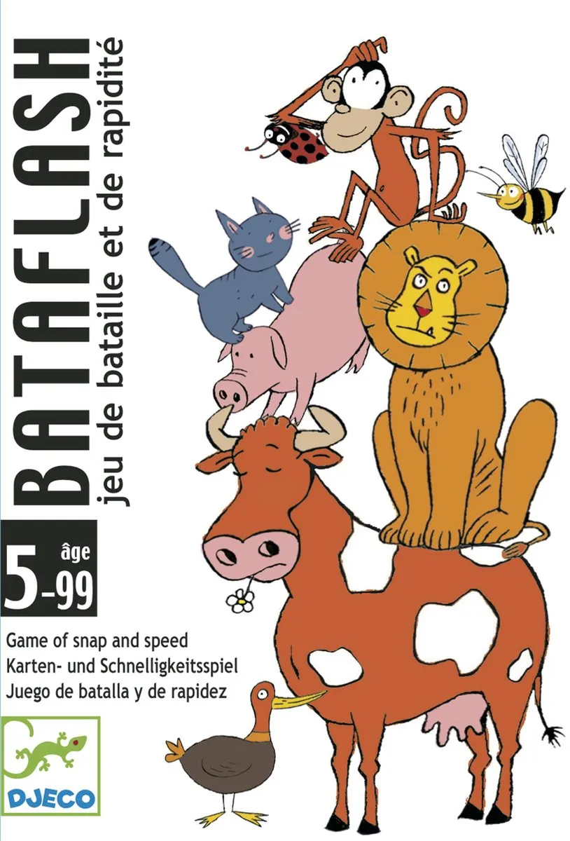 Djeco Bataflash Kaartspel DJ05118 - 2-4 Spelers