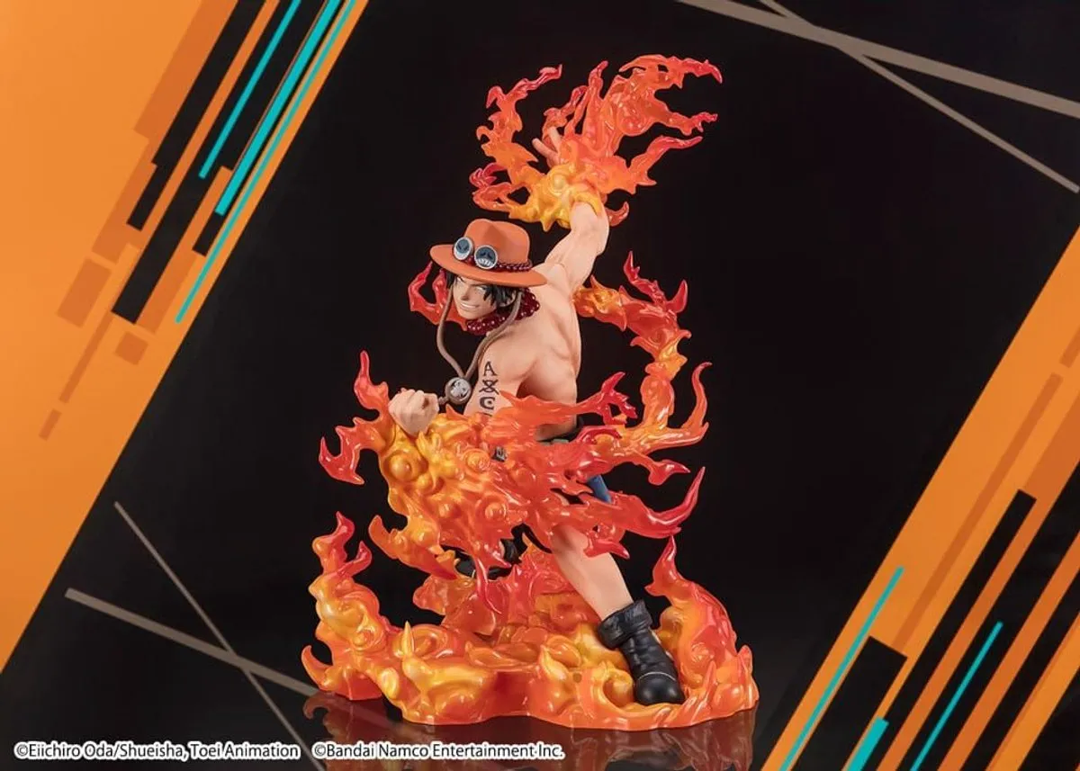 Bandai Namco One Piece FiguartsZERO Portgas D. Ace - Multicolor