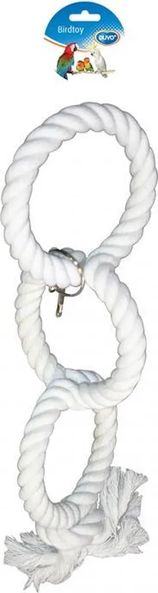 Duvo Papegaaispeeltje met 3 Ringen
