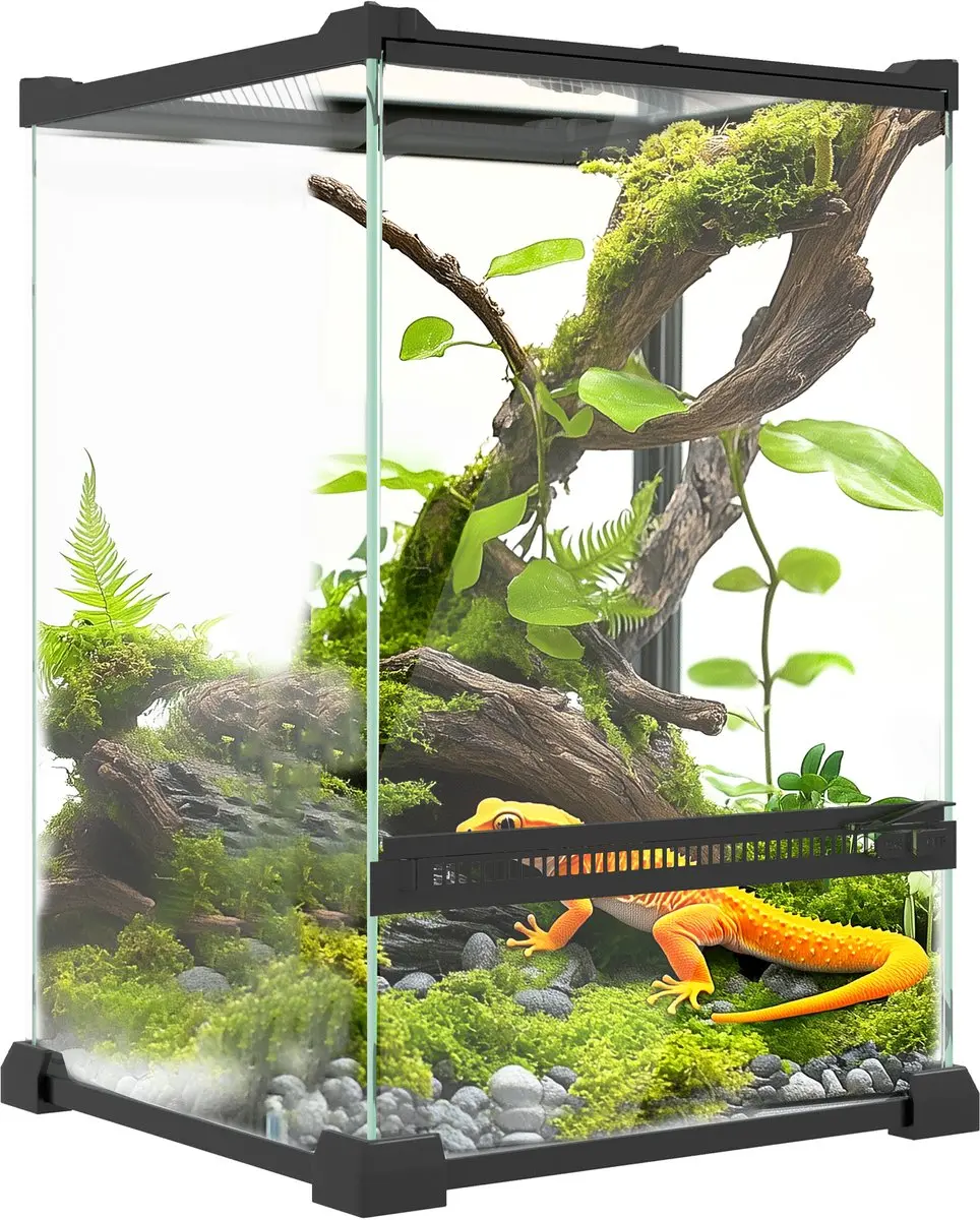 Pawhut Reptielenbox 20x20x30cm