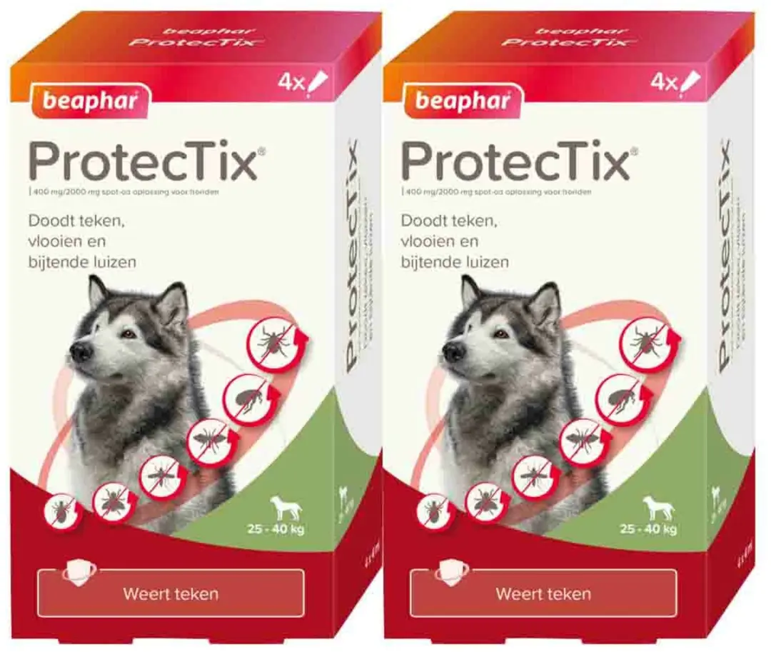 Beaphar ProtecTix Hond Anti Vlo & Teek 25-40 kg