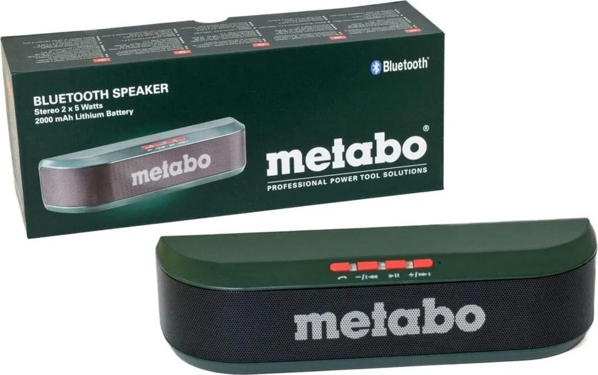 Metabo 657019000 Bluetooth Speaker