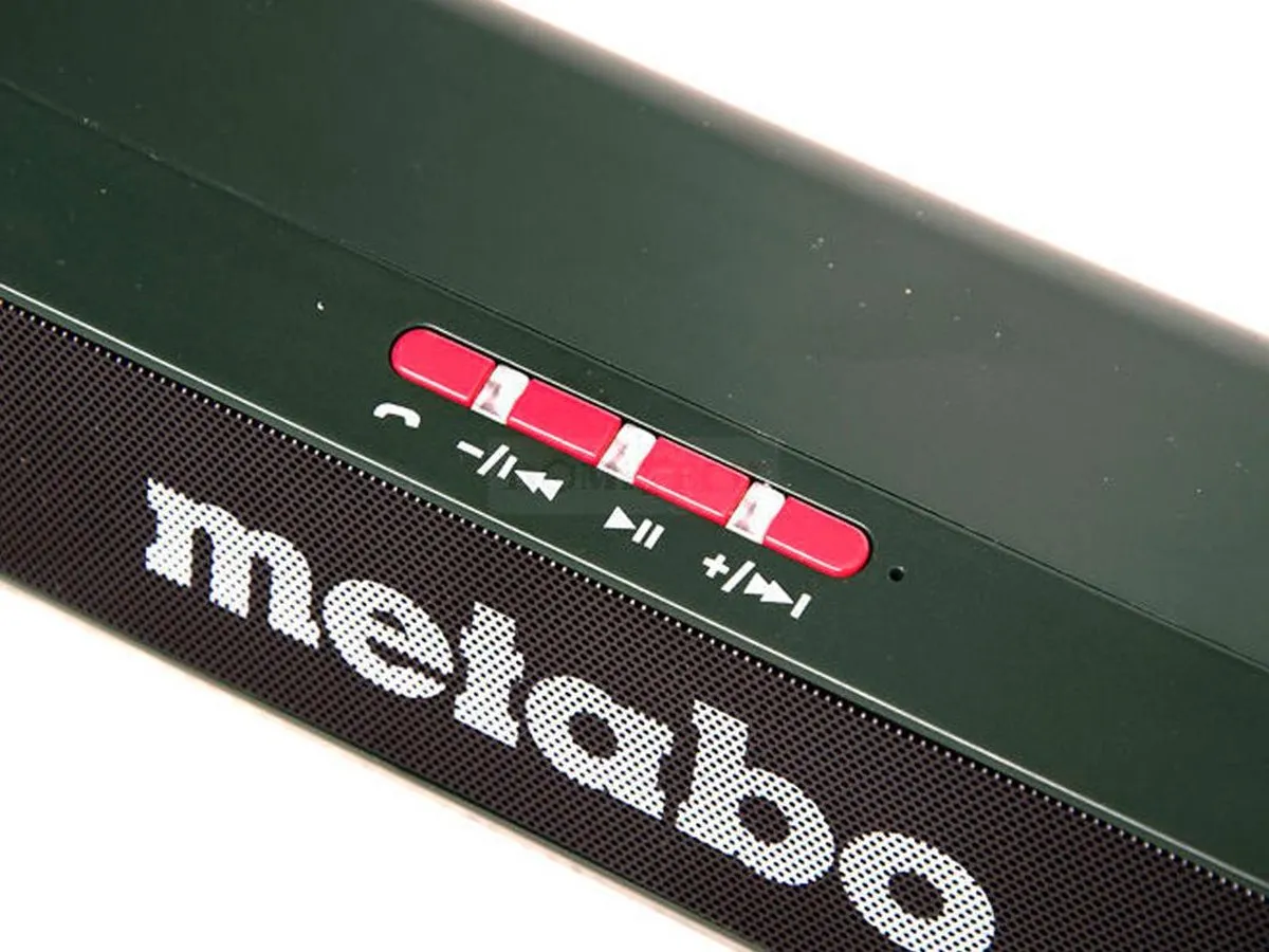 Metabo 657019000 Bluetooth Speaker - Groen