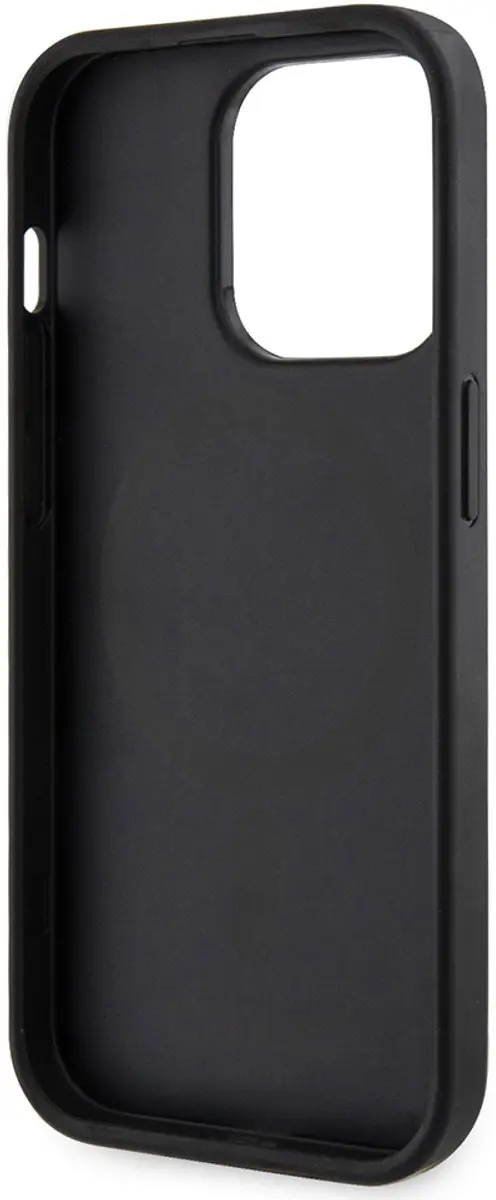 GUESS Hoesje iPhone 15 Pro Max - Zwart - MagSafe