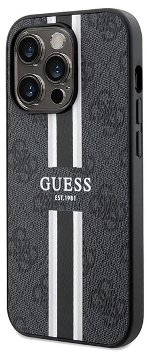 GUESS Hoesje iPhone 15 Pro Max - Zwart - MagSafe - afbeelding 6 van 6