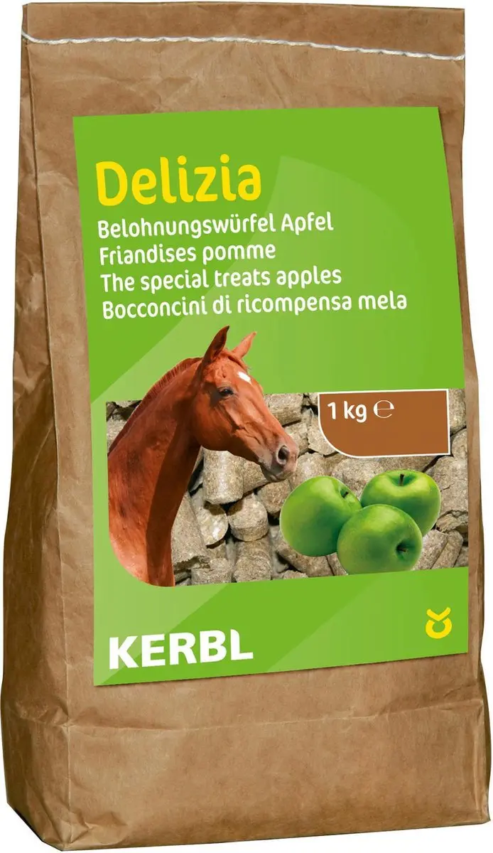 Kerbl Delizia Bio Appel Paardensnoepjes 1kg