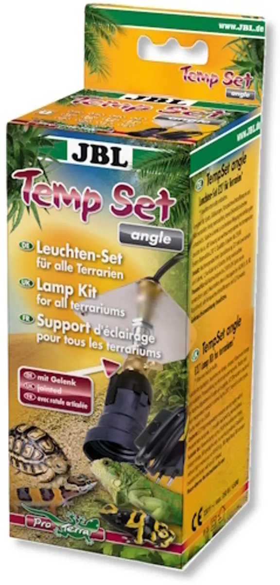 JBL TempSet Angle Installatieset E27 - tot 250W - Zilver/Goud/Zwart