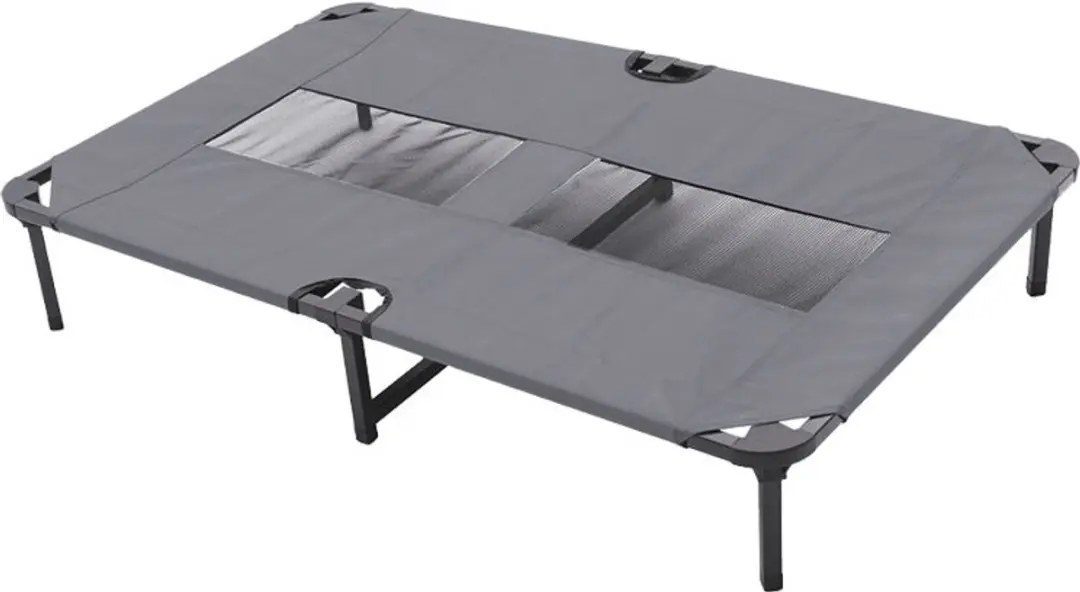 Duvo Dierenmand Relax Hondenbed 73,5x50x14cm - Grijs