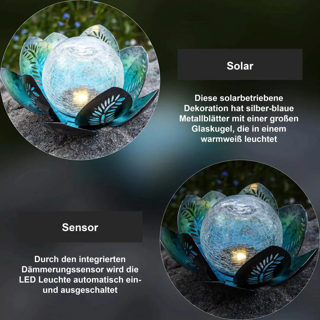 Star Trading Zonnedecoratie Lilly - Groen