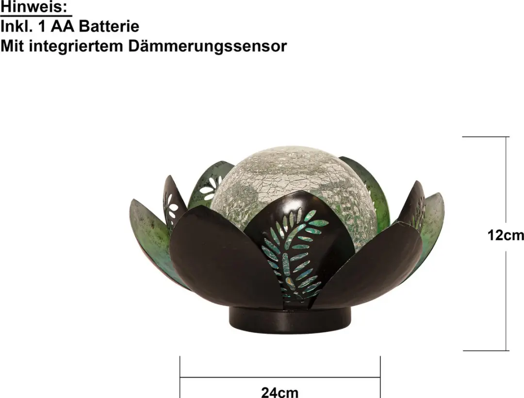Star Trading Zonnedecoratie Lilly - Groen