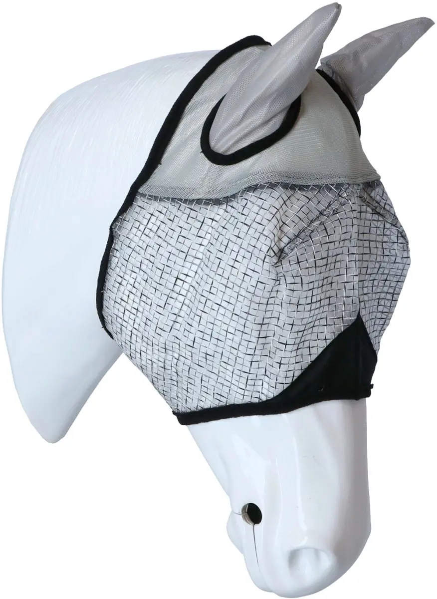 Kerbl Vliegenmasker Light Grey - Cob