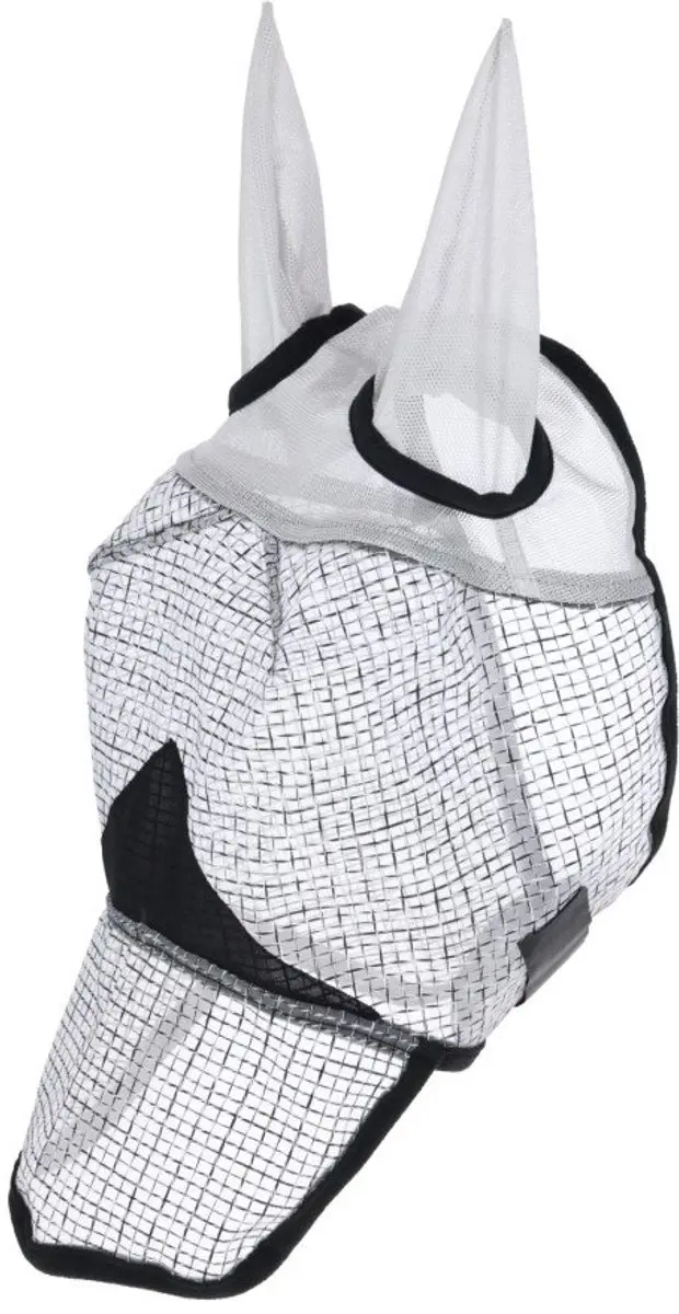 Kerbl Vliegenmasker Light Grey - Cob