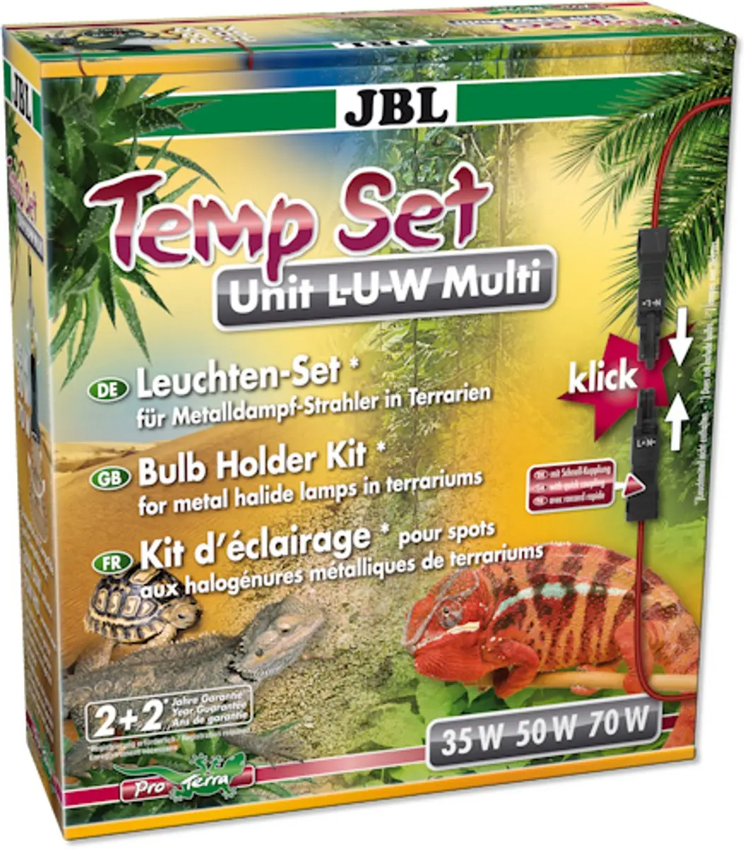 JBL TempSet Unit L-U-W Installatieset Metaaldamplamp