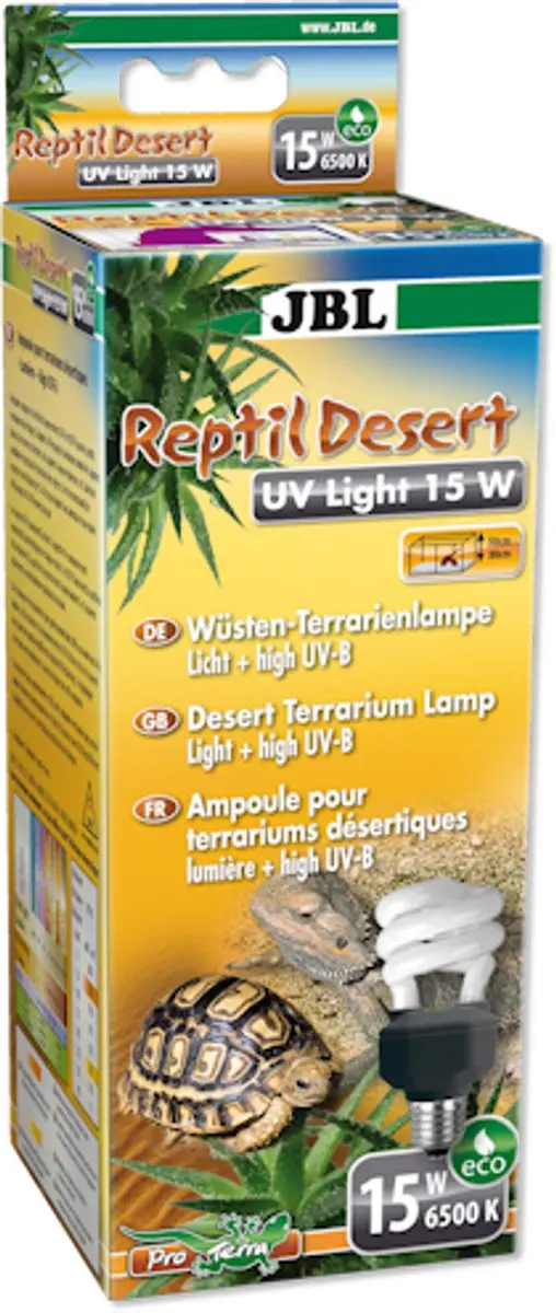 JBL ReptilDesert UV Light 15W UV-lamp - Woestijnreptielen