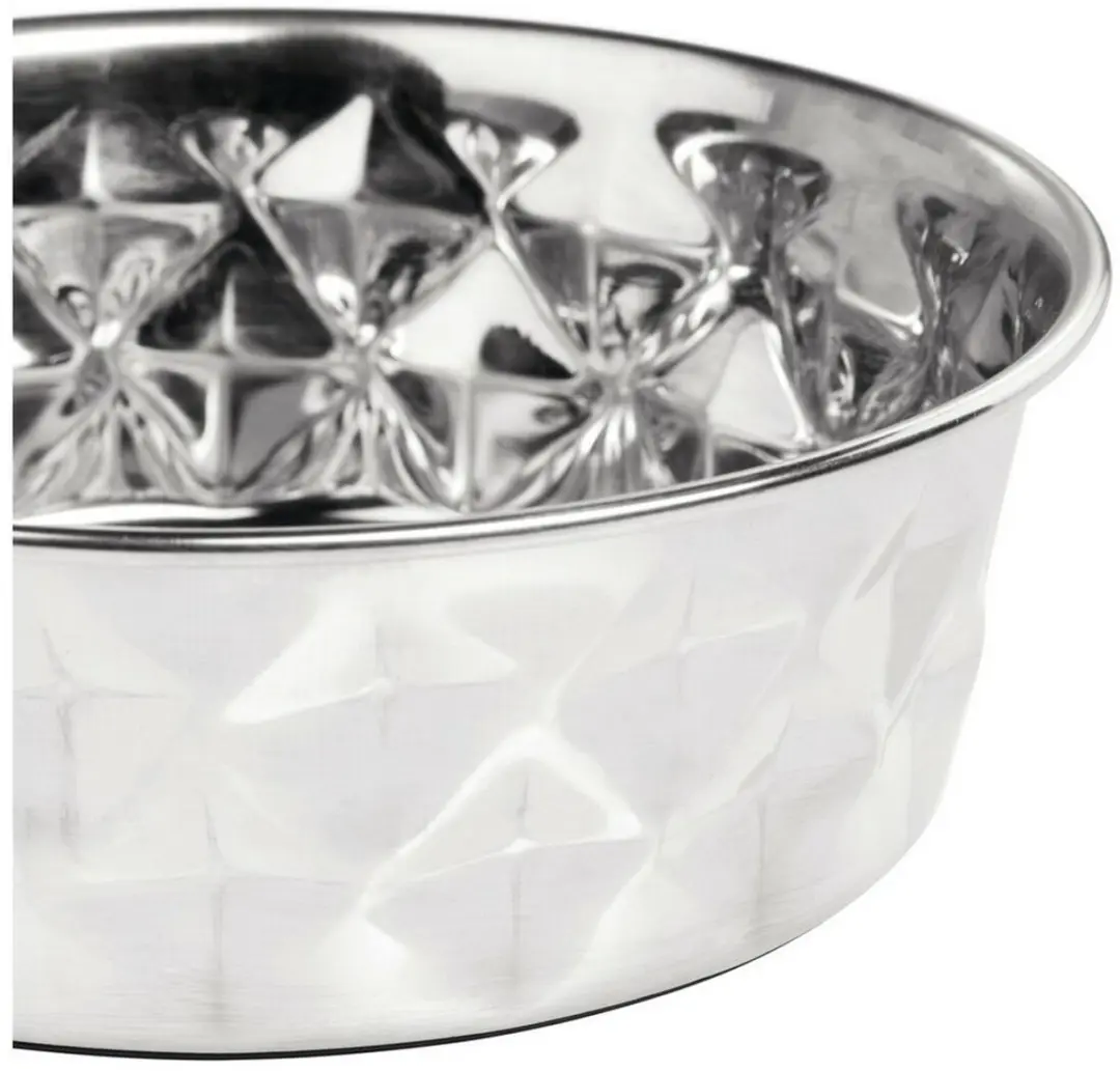 Hunter Namy Voerbak - Zilver - 20,4x24,3x7,3cm - afbeelding 3 van 6