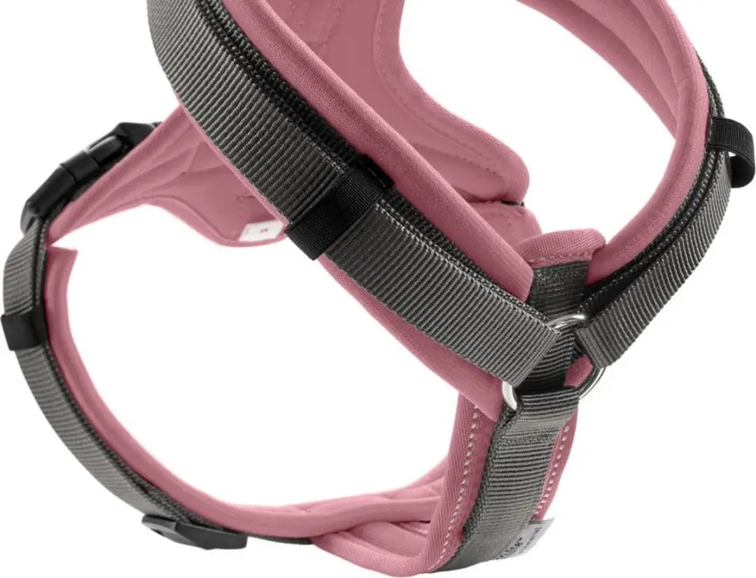 Hunter Maldon Up Honden Tuigje M-L - 60-91cm - Oudroze/Grijs