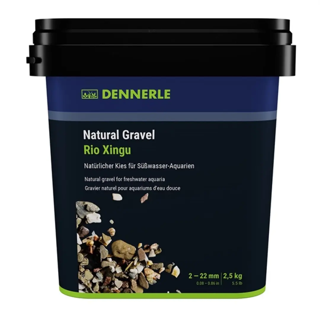 Dennerle Natural Gramavel Rio Xingu Aquariumgrind 2-22mm