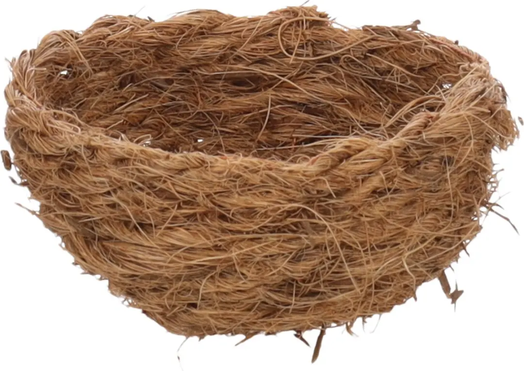 Flamingo Vogelbroednest Kokos 9x9x5cm