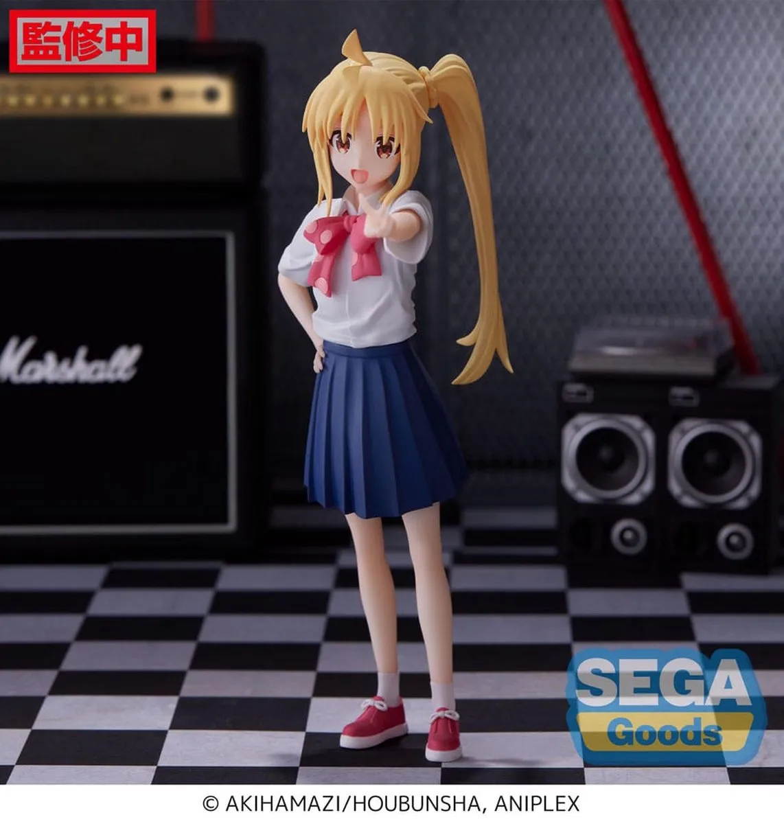 Sega Bocchi the Rock! Nijika Ijichi PVC Statue 17cm - Multicolor