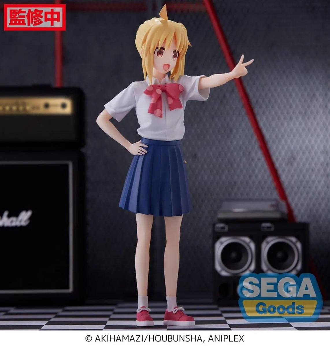 Sega Bocchi the Rock! Nijika Ijichi PVC Statue 17cm - Multicolor