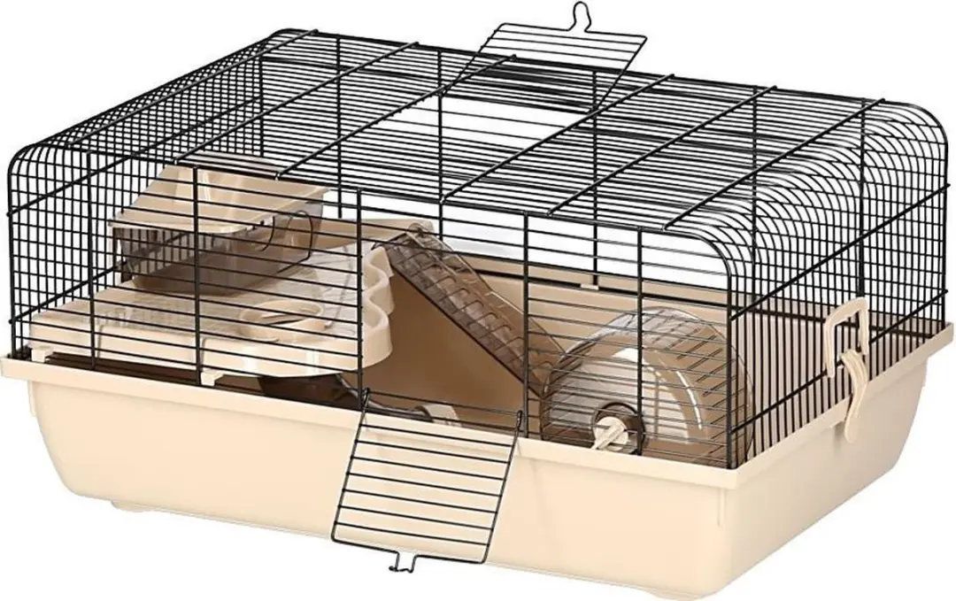 Duvo Jerry Hamsterkooi - Hangend - S - Wit