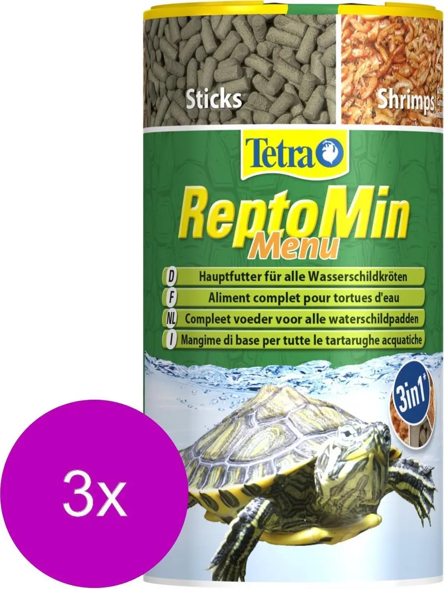 Tetra Fauna Reptomin Menu