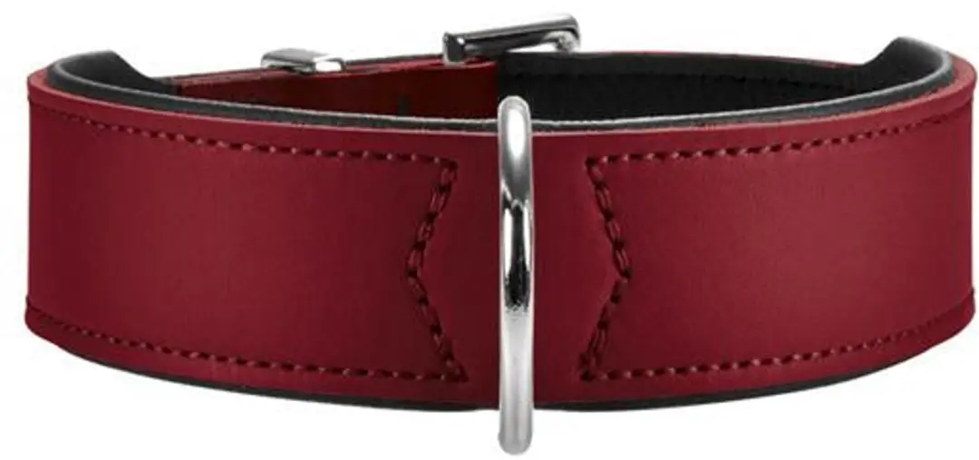 Hunter Hondenhalsband Basic Rood - Maat S