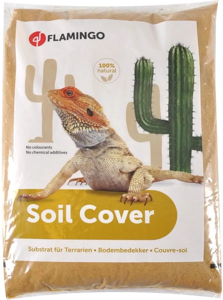 Flamingo Terrariumzand Kalahari Bruin 4kg