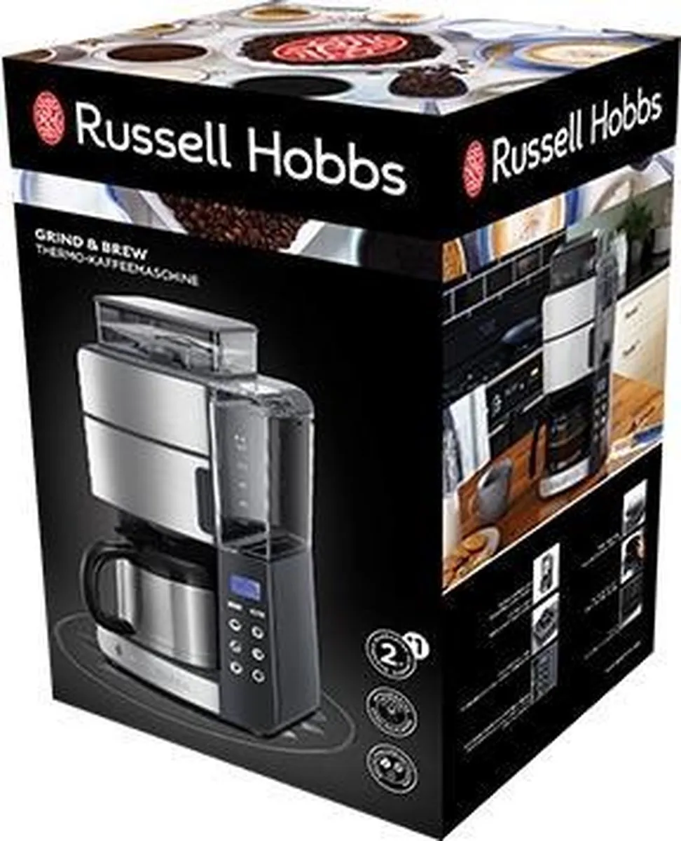 Russell Hobbs 25620-56 Combinatiekoffiemachine - 1L - Grijs