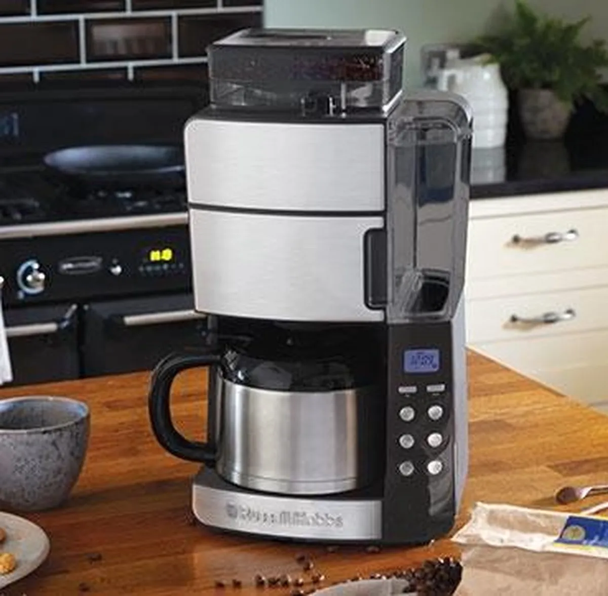 Russell Hobbs 25620-56 Combinatiekoffiemachine - 1L - Grijs