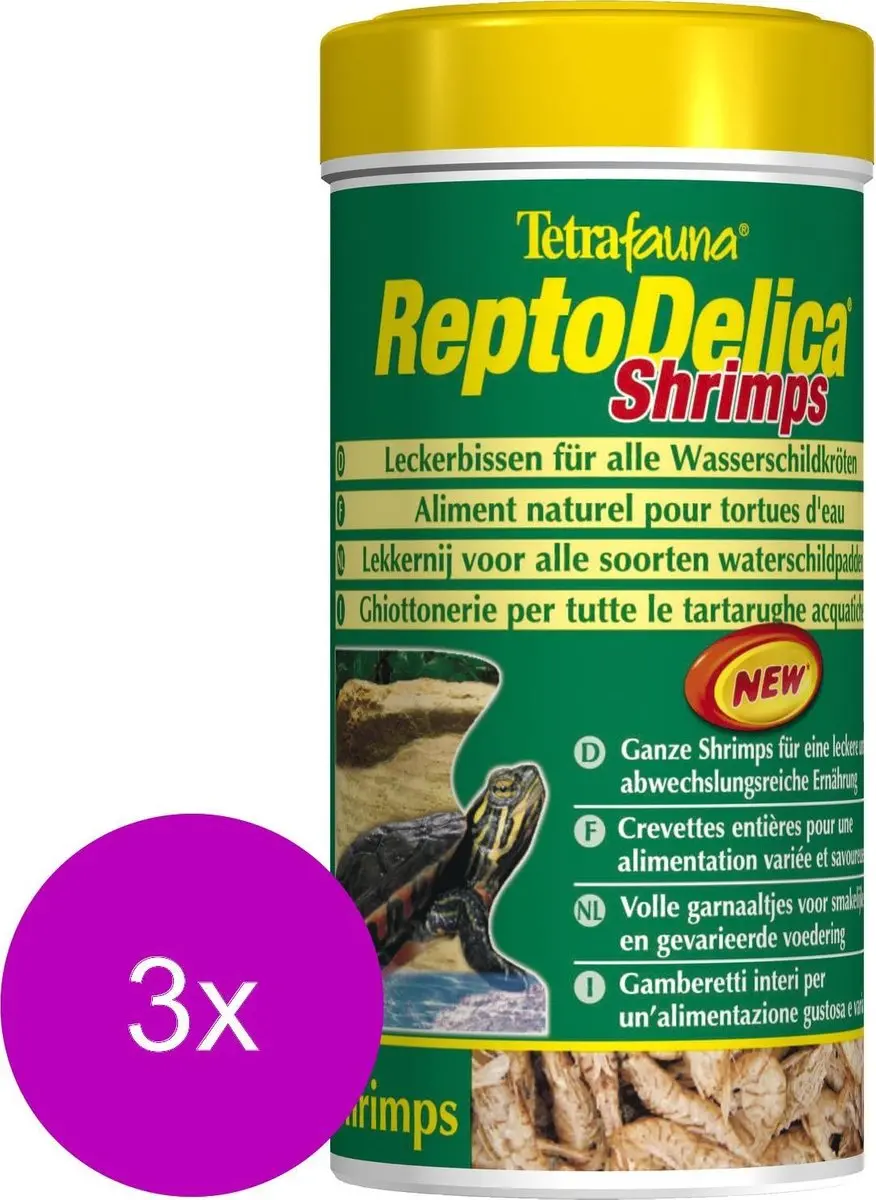 Tetra Fauna Reptodelica Garnalenvoer 250ml