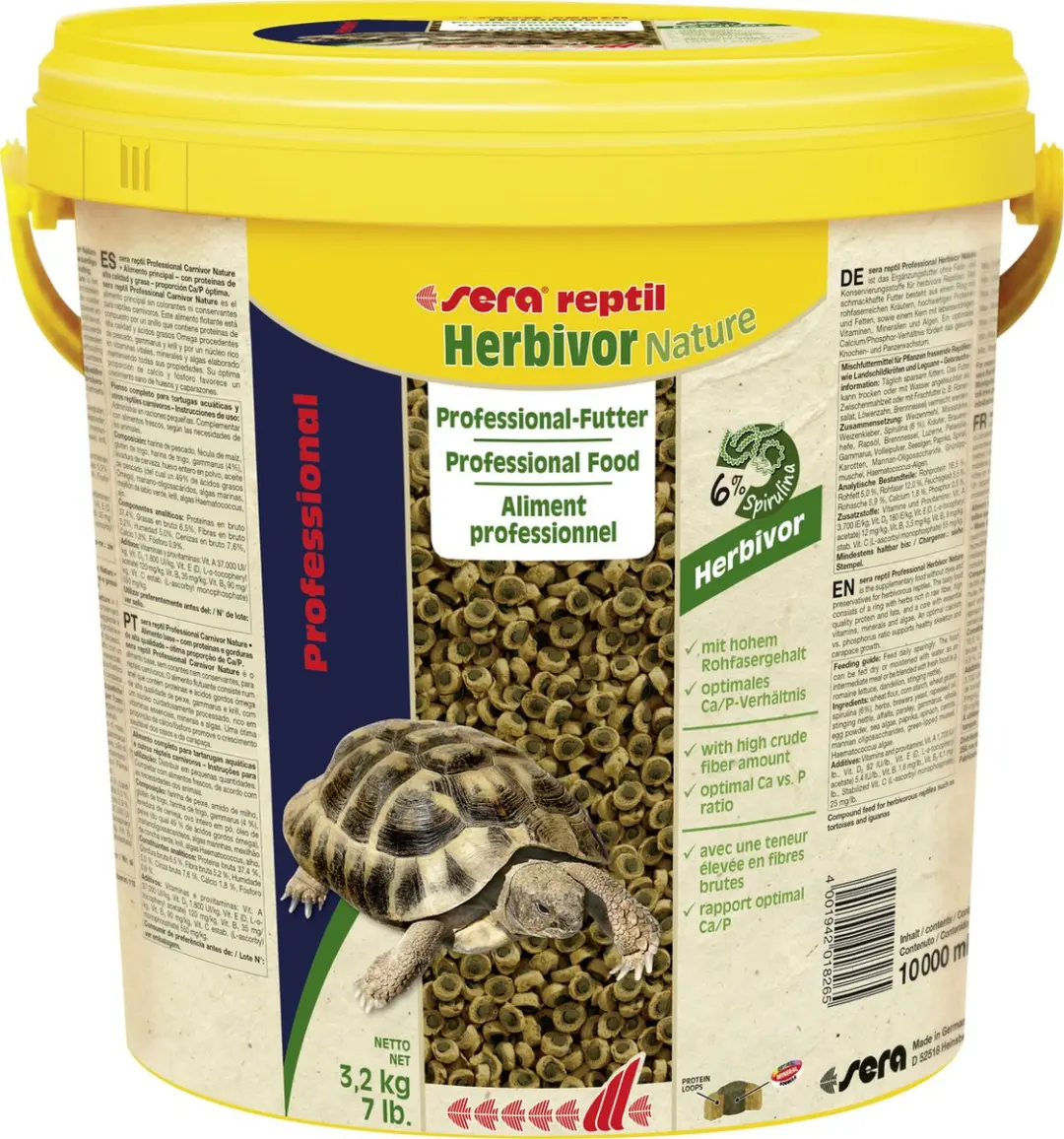 Sera Reptil Professional Herbivor Nature