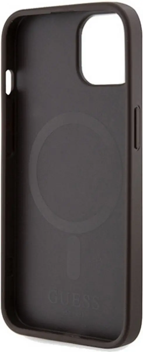 Guess 4G Printed Stripe Back Case - iPhone 15 Bruin