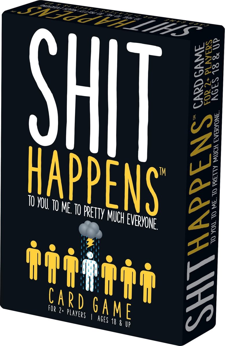 Shit Happens 18+ - Engelstalig Kaartspel - Partyspel