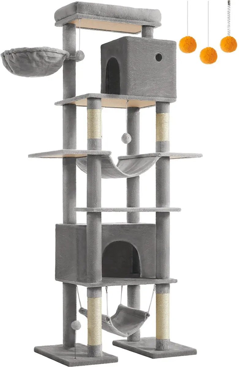 Songmics Kattentoren Beige