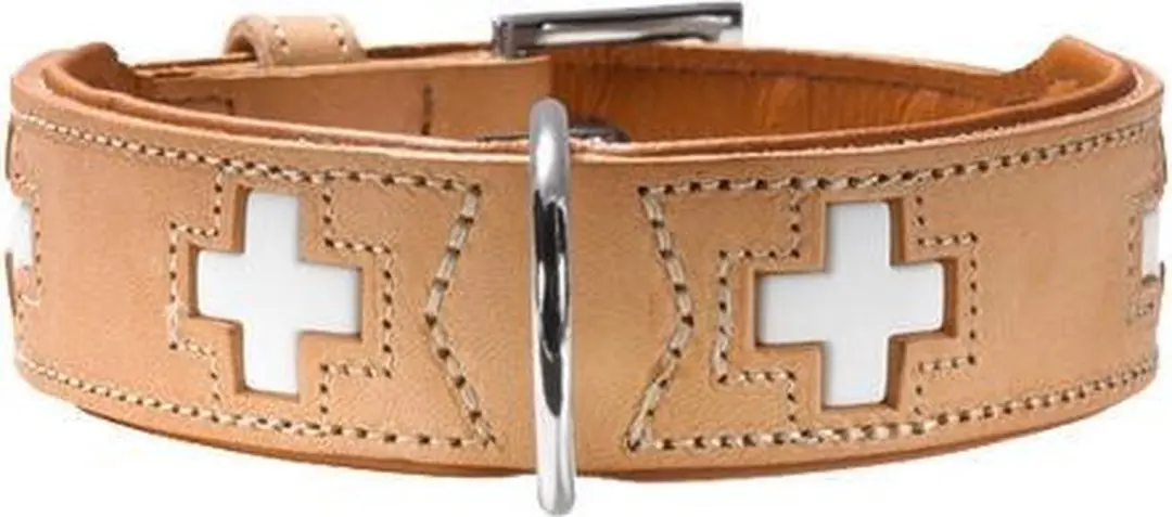 Hunter Hondenhalsband Swiss Beige