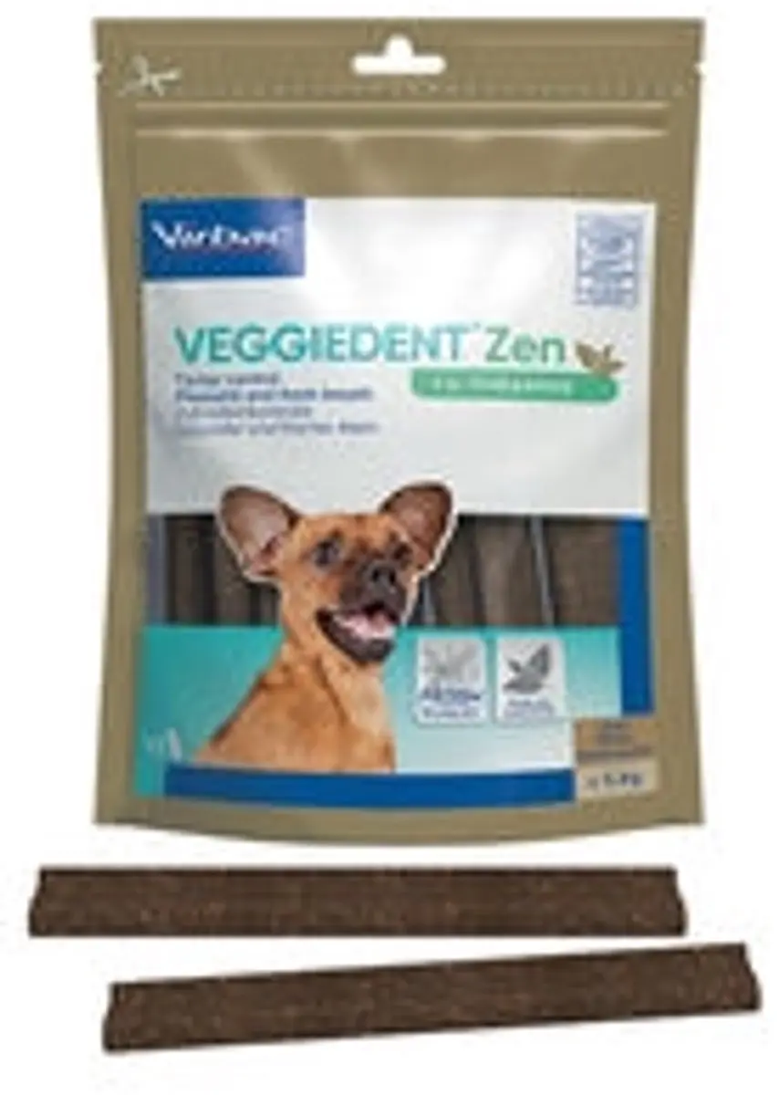 Virbac Veggiedent FR3SH Zen Kauwstrips Large - 15 Stuks