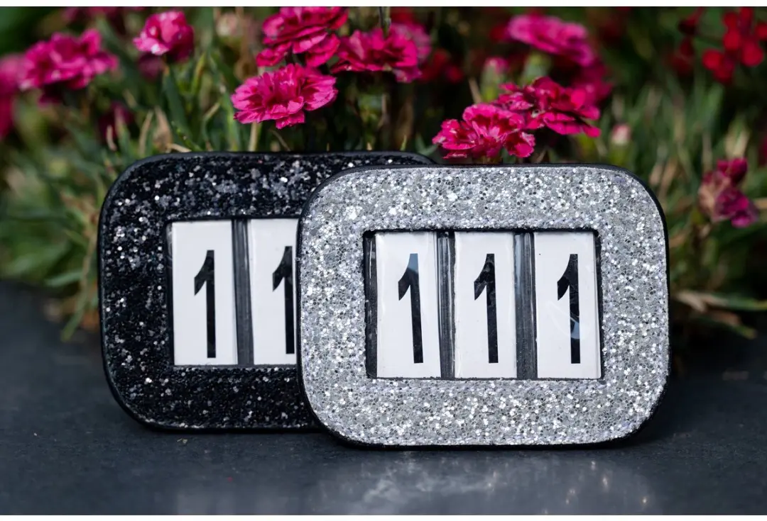 ShowTime Hoofdstelnummers Glitter Zwart
