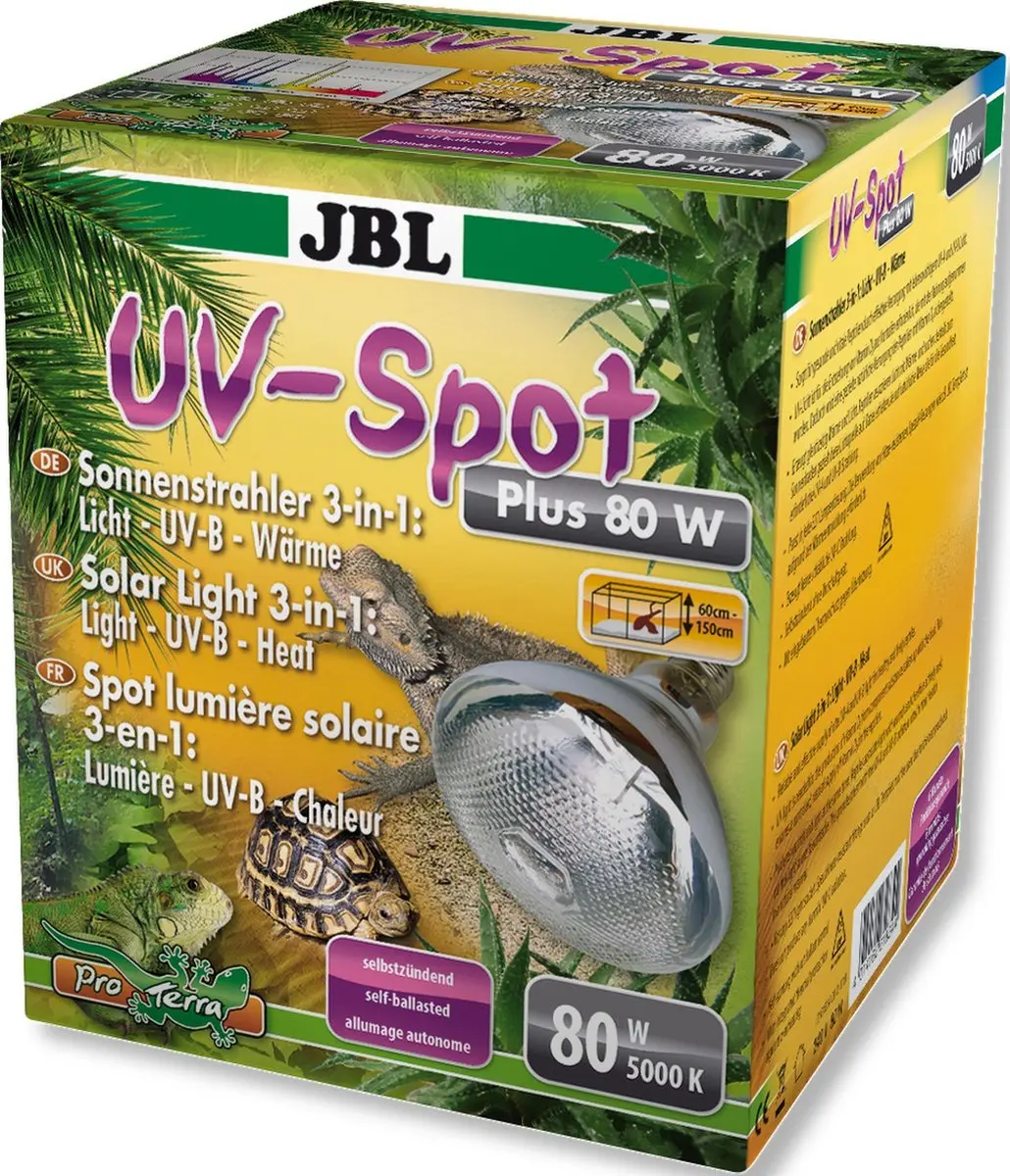 JBL UV-Spot Plus 80W - Zilver