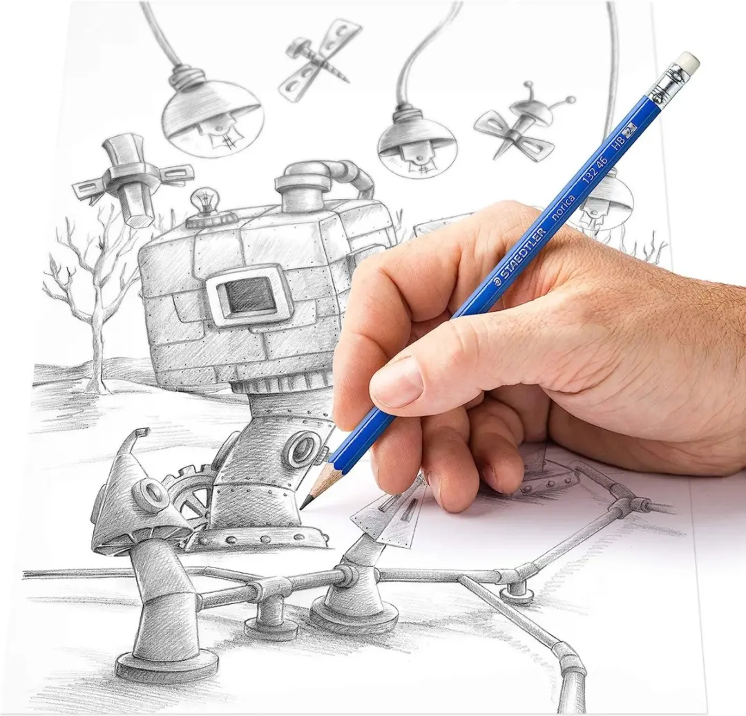 STAEDTLER Norica HB Tekenpotlood - Zwart