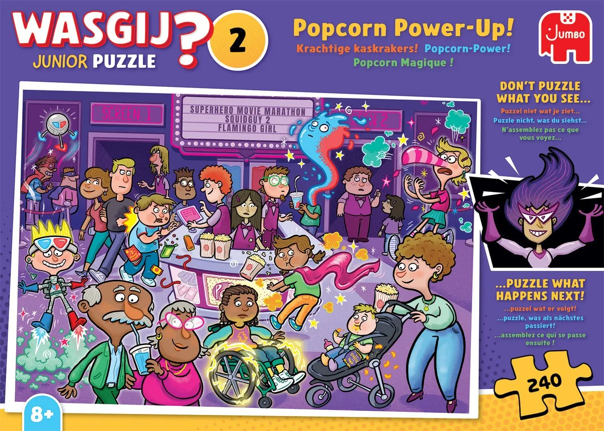 Wasgij Junior 240 Stuks Legpuzzel - Meerkleurig
