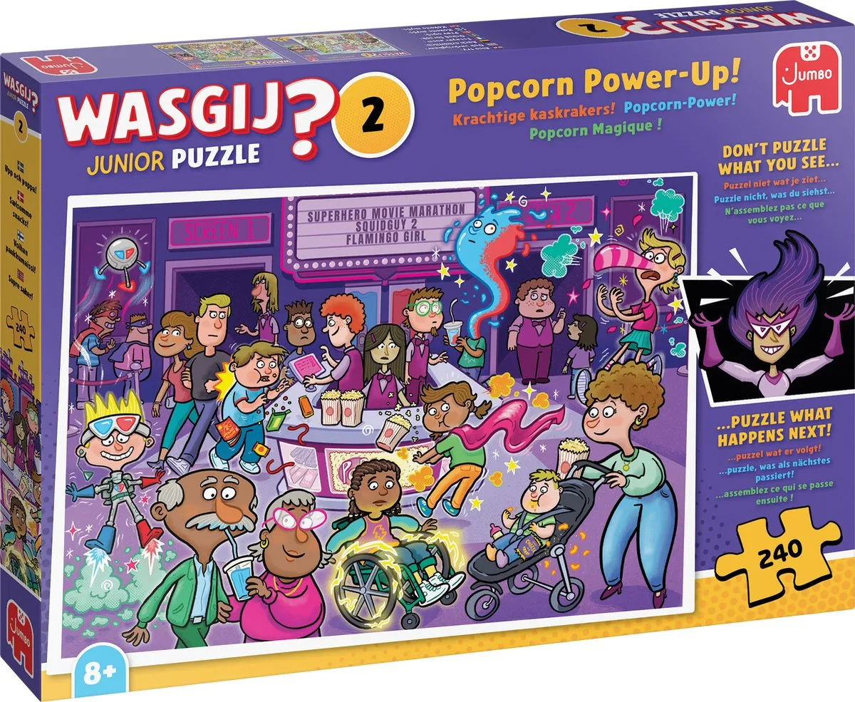 Wasgij Junior 240 Stuks Legpuzzel - Meerkleurig