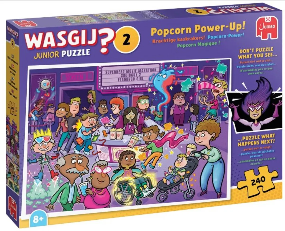 Wasgij Junior 240 Stuks Legpuzzel - Meerkleurig