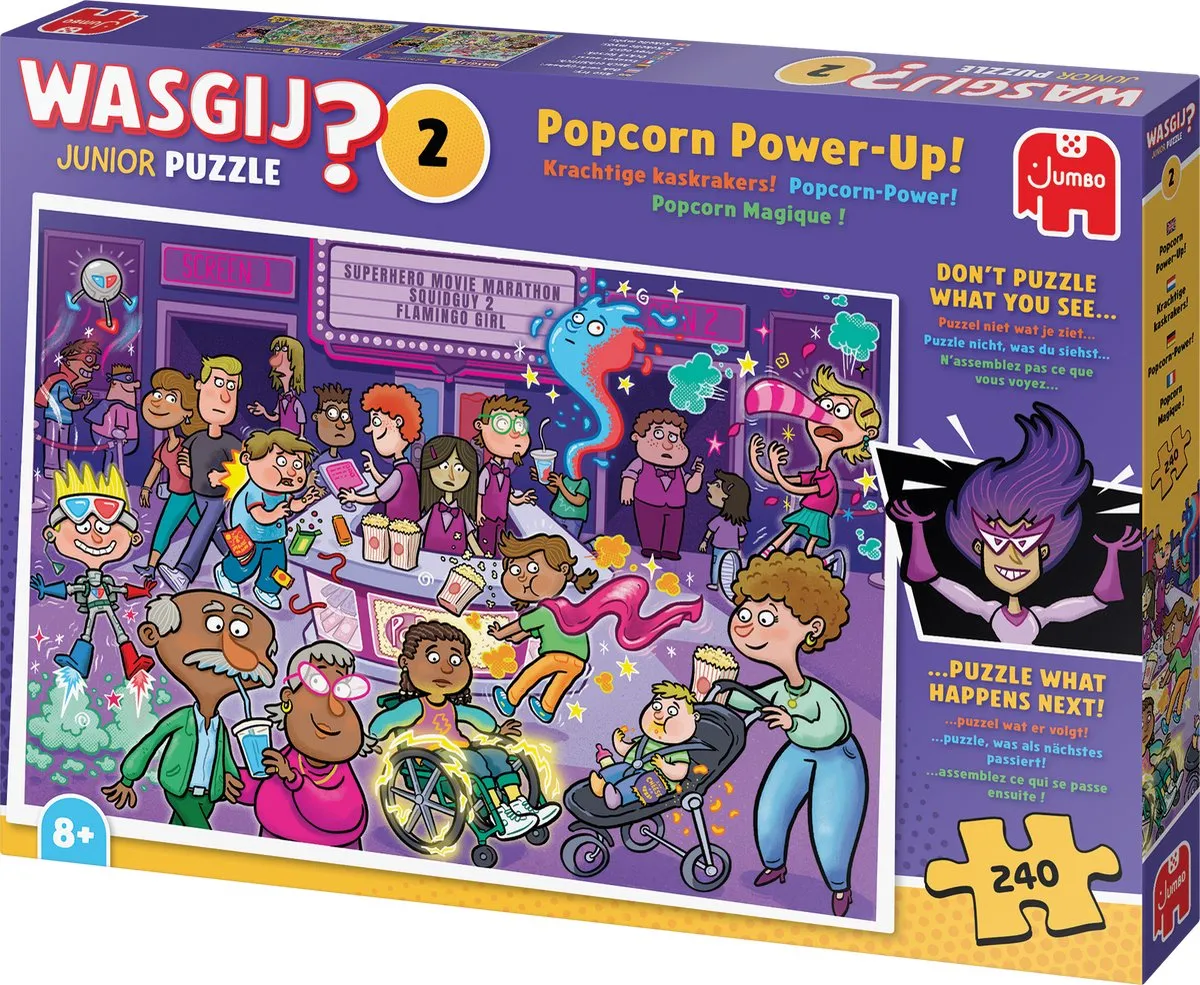 Wasgij Junior 240 Stuks Legpuzzel - Meerkleurig