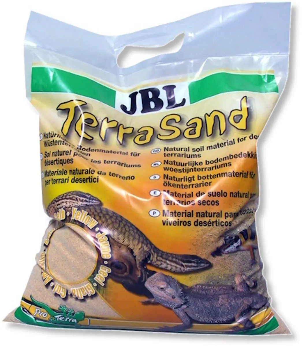 JBL TerraSand Bodembedekking 5L - Natuur-Geel