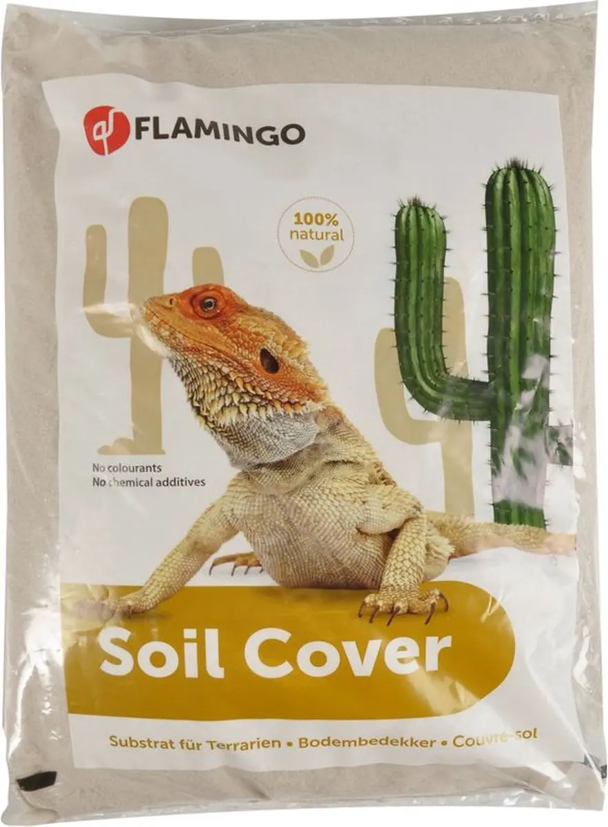 Flamingo Terrariumzand Coast Wit 4kg